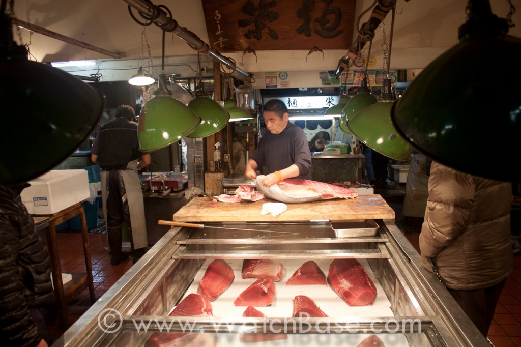 Alon in Japan - the fish market
