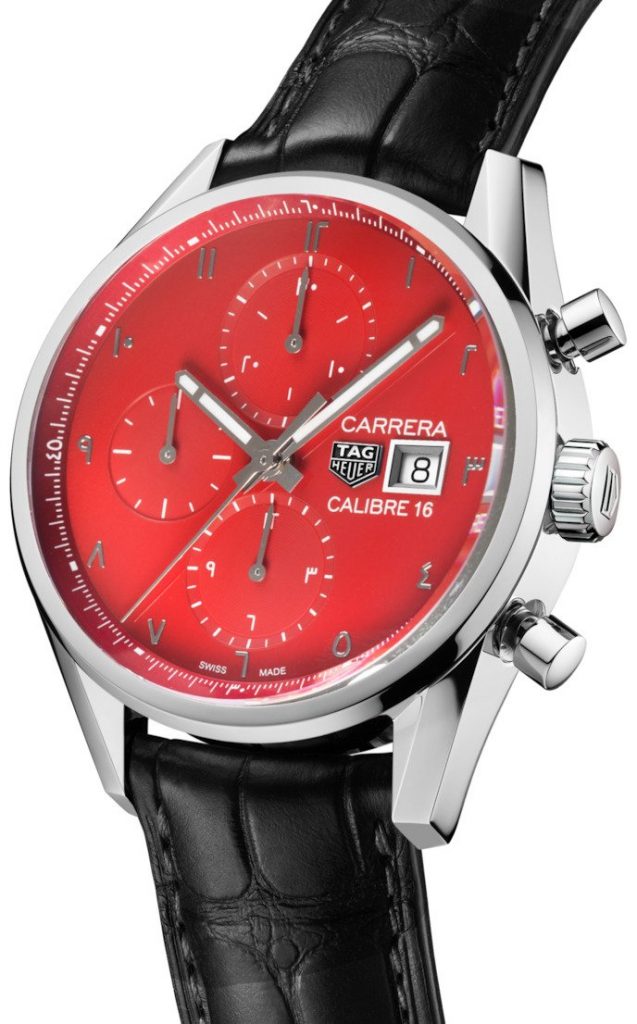 TAG Heuer Just Released A Red-Dial Carrera